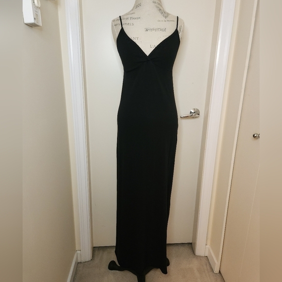 Talula Aritzia black jersey maxi dress - Picture 1 of 9